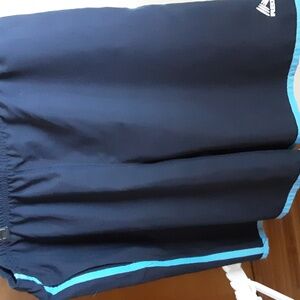 RBX Navy and Light Blue Athletic Shorts